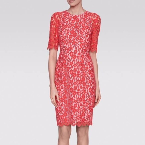 LK Bennett Dresses & Skirts - L.K. Bennett Wardour Lace Overlay Dress US 2/UK 6